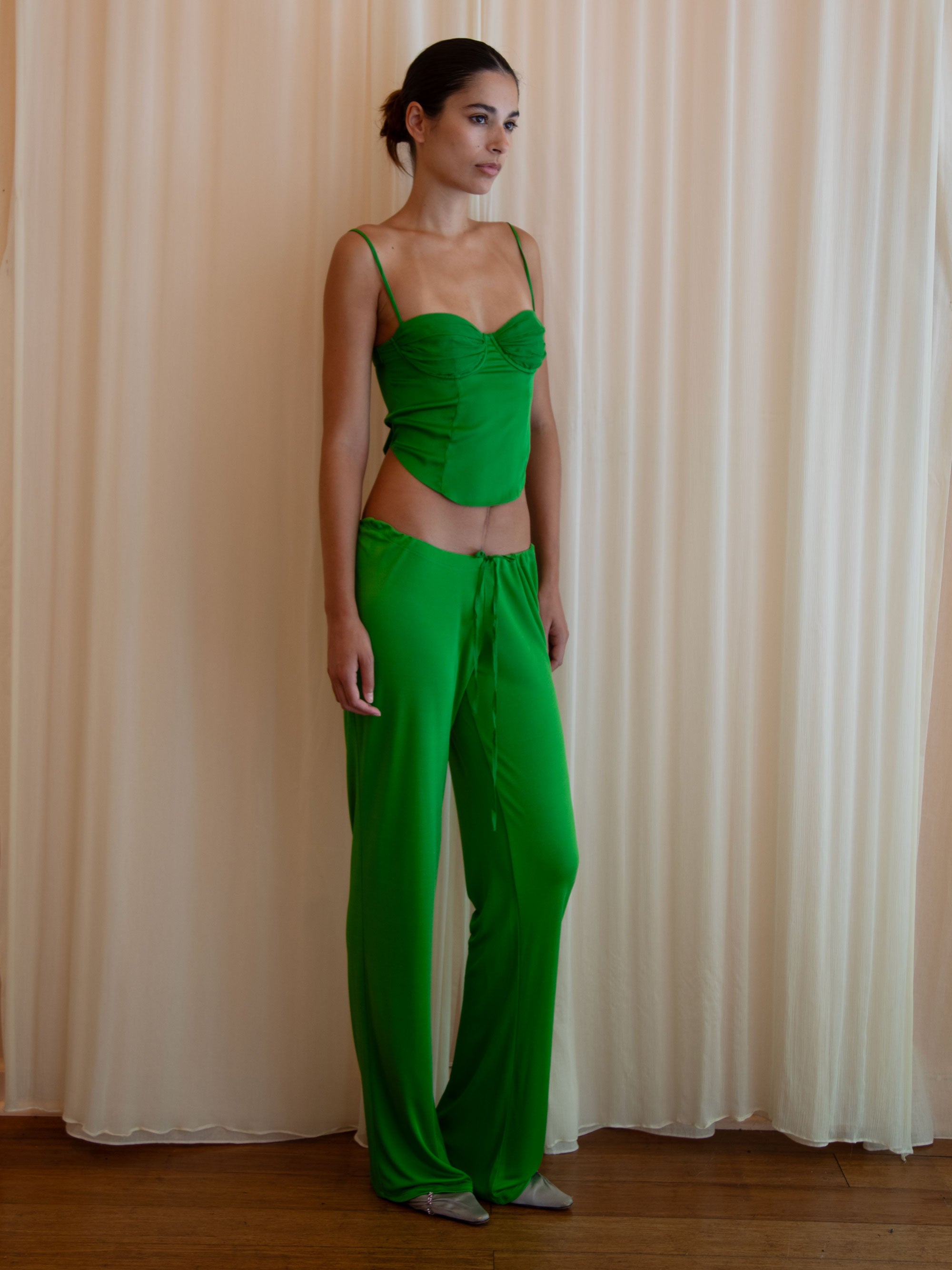 SIENNA BUSTIER IN WHEATGRASS