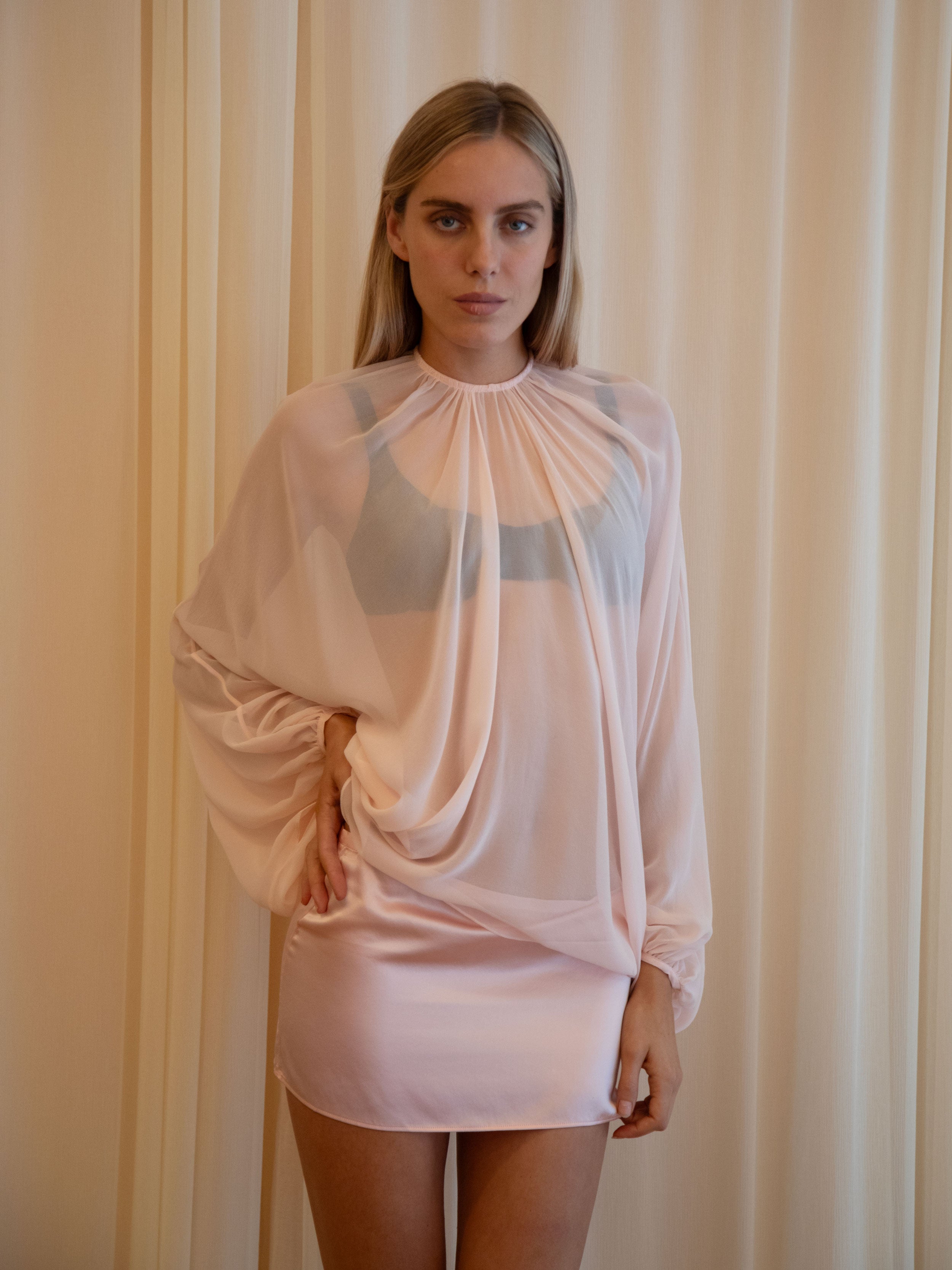 SOLSTICE MINI SKIRT IN BALLET