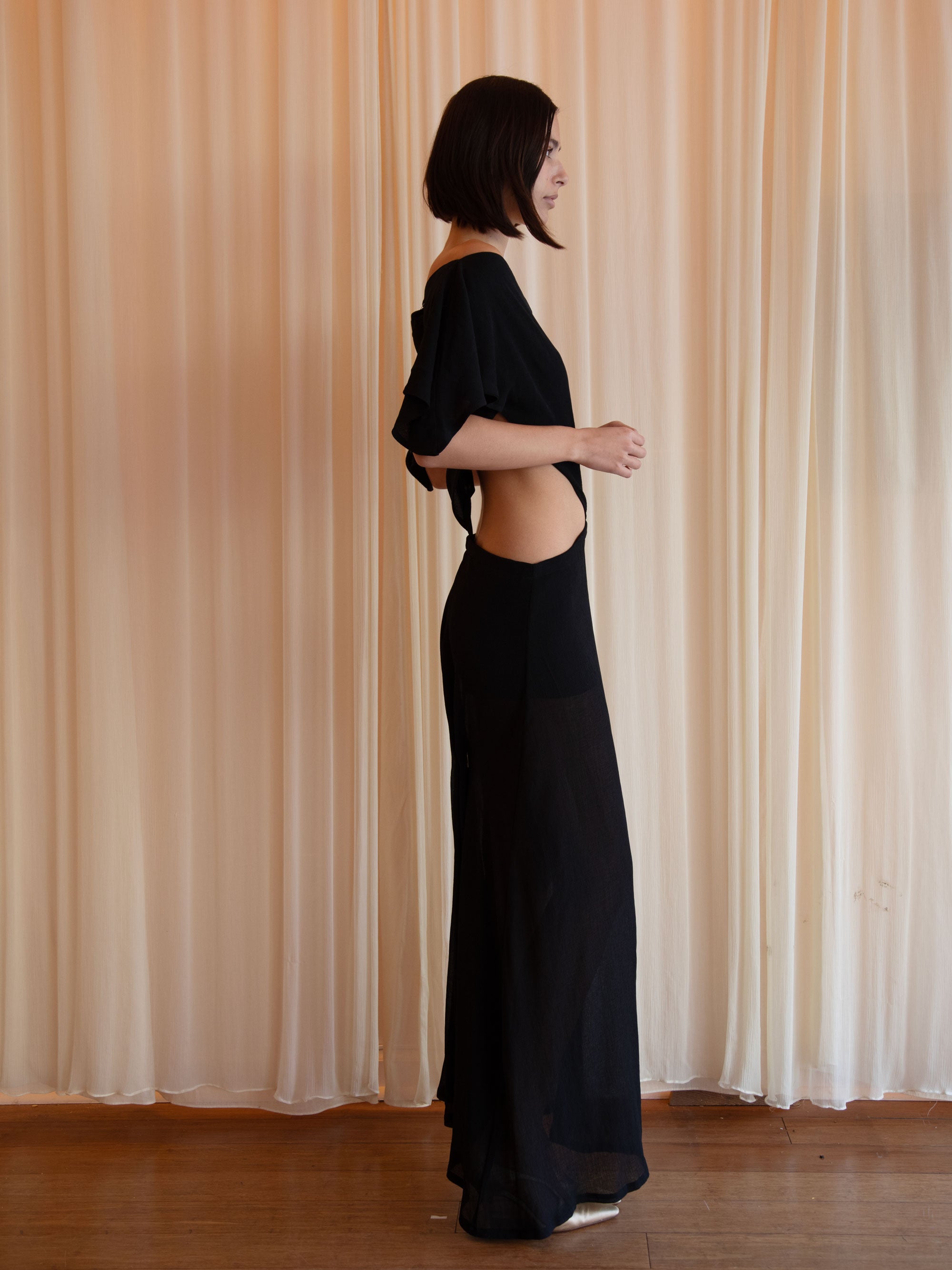 POLLOCK MAXI DRESS