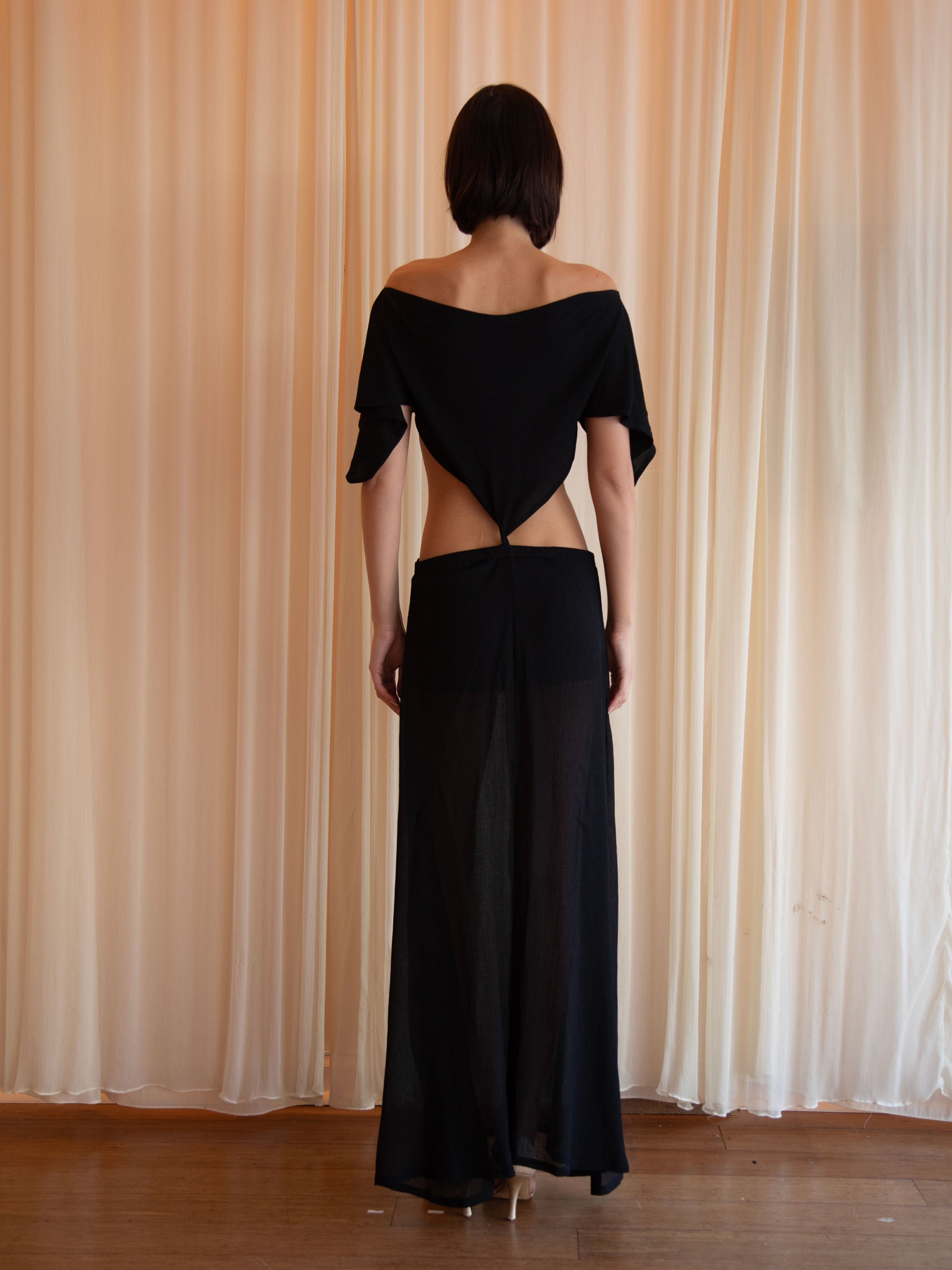 POLLOCK MAXI DRESS