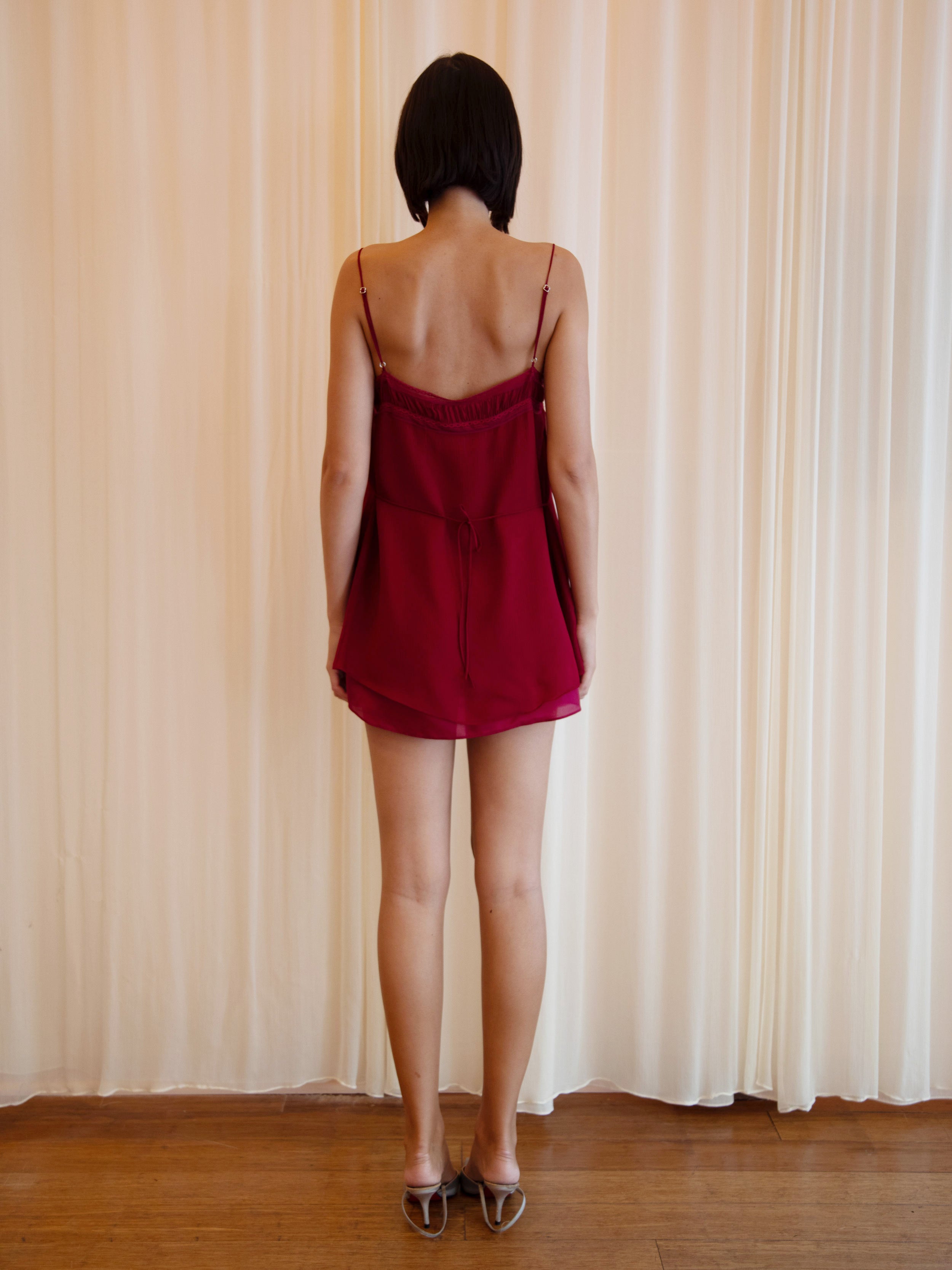SUNDEW DRESS IN CHERRY (PRE-ORDER)