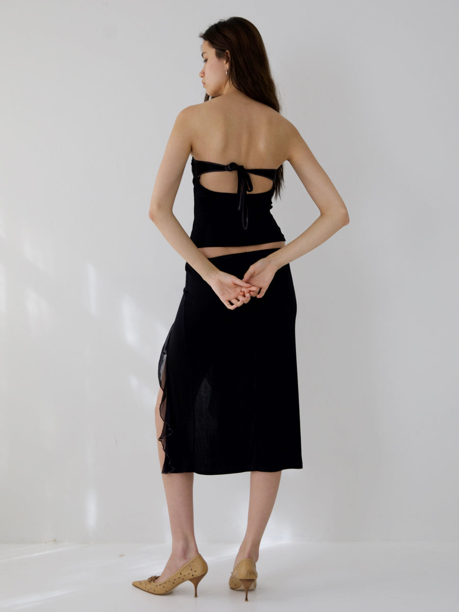 BLOSSOM TOP IN BLACK – B U C I