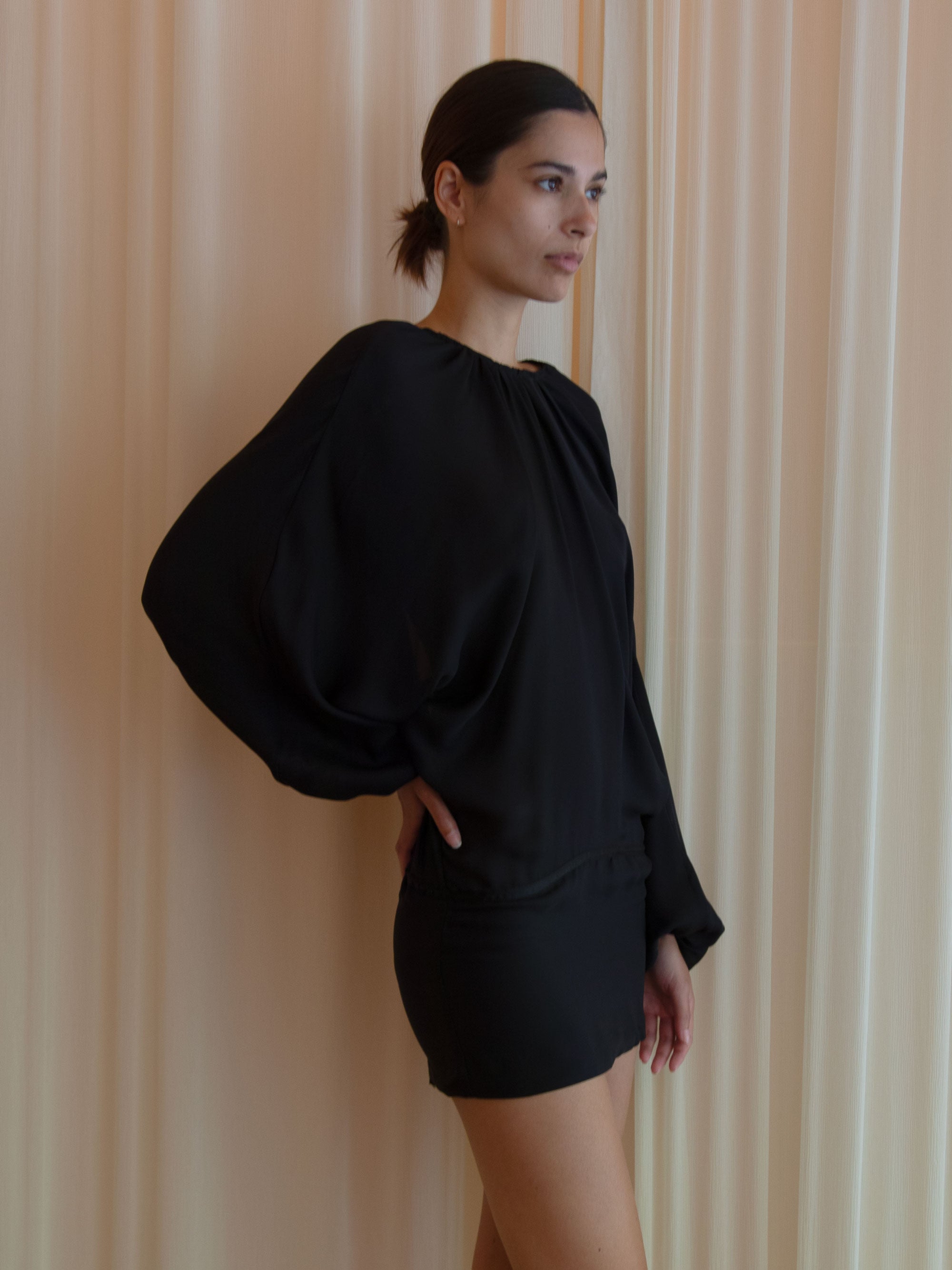MLINI DRESS IN BLACK