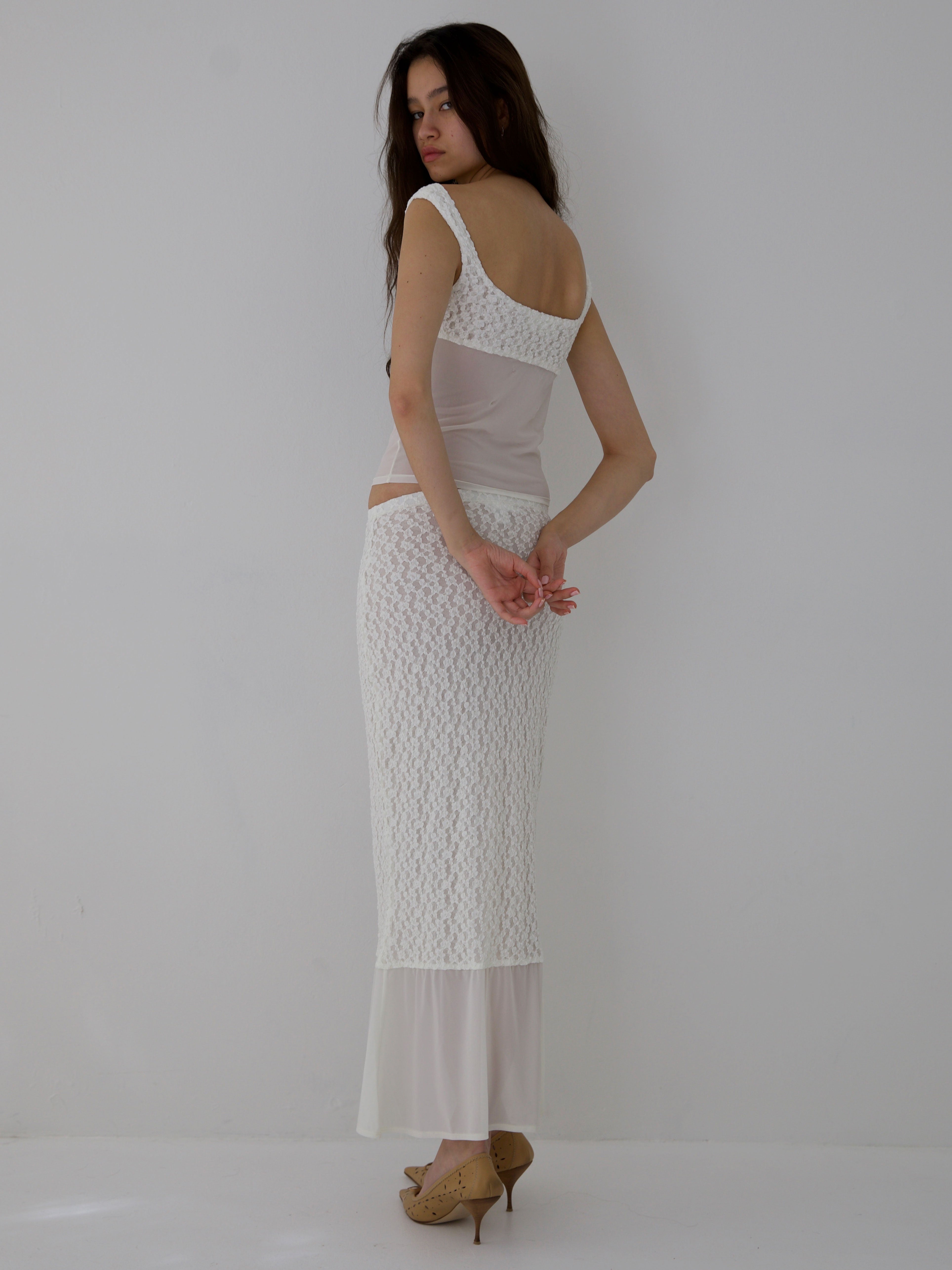 EQUINOX TOP IN IVORY