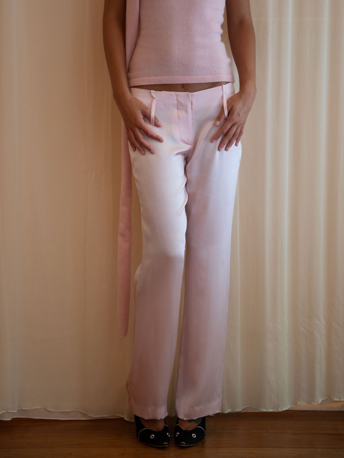 ANASTASIA PANTS IN BABY PINK