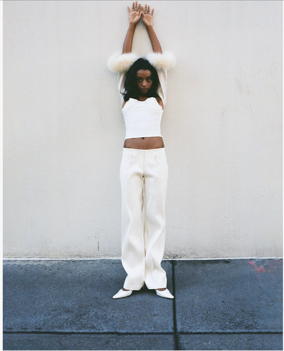 ボトムスその他 DONDUP Women Pants DP784BF0018PTDW000 White 25wsum_r0696_wth_m01_v2_be1092