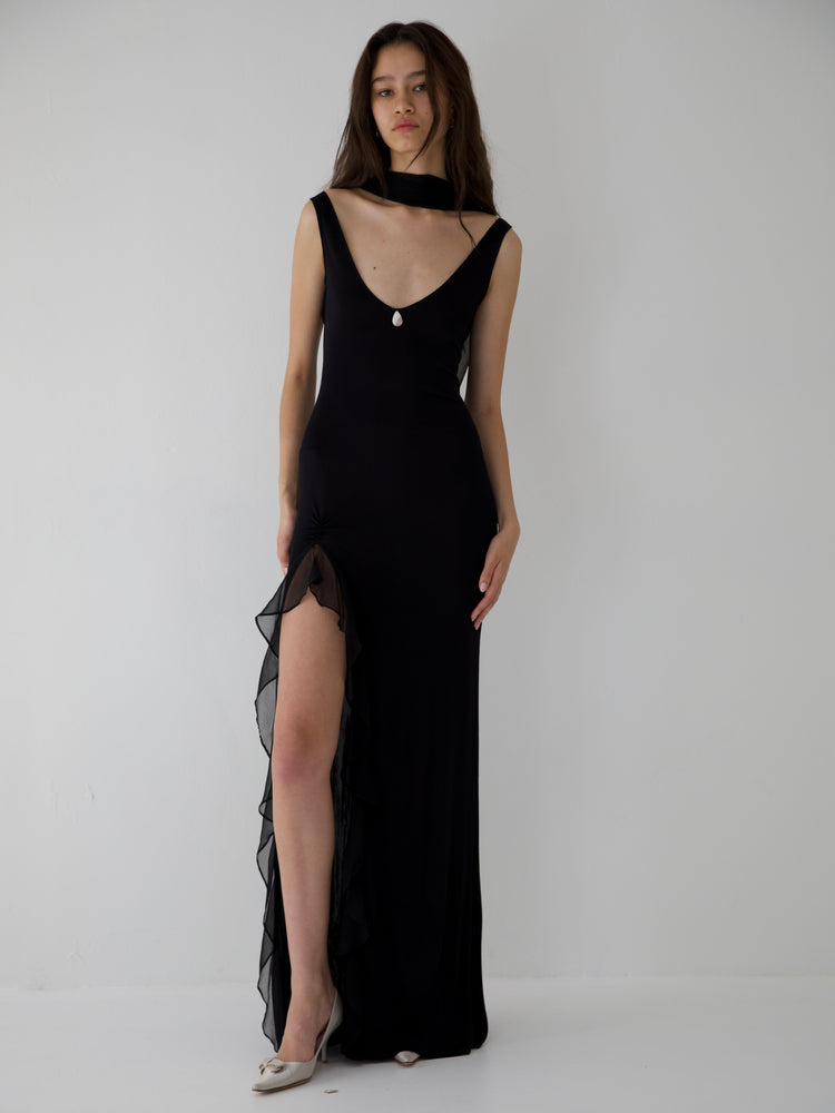 CHA CHA DRESS IN BLACK (pre-order)