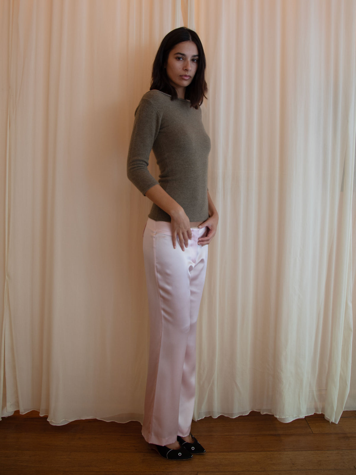 JANE SWEATER IN MOSS