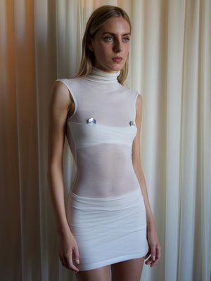 
                  
                    Load image into Gallery viewer, SNOWDROP DRESS IN IVORY
                  
                