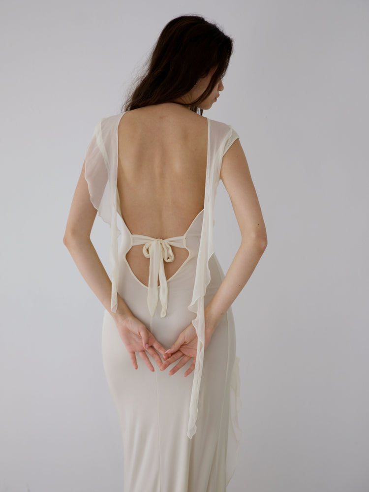 
                  
                    Load image into Gallery viewer, CHA CHA DRESS IN ALMOND (pre-order)
                  
                