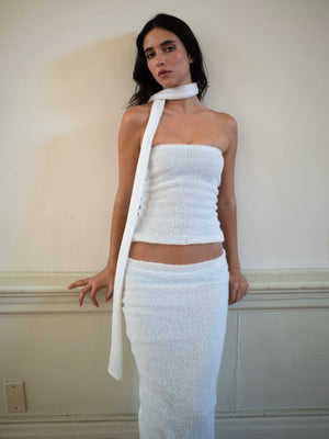 
                  
                    Load image into Gallery viewer, SCARF + MOHAIR IN IVORY
                  
                