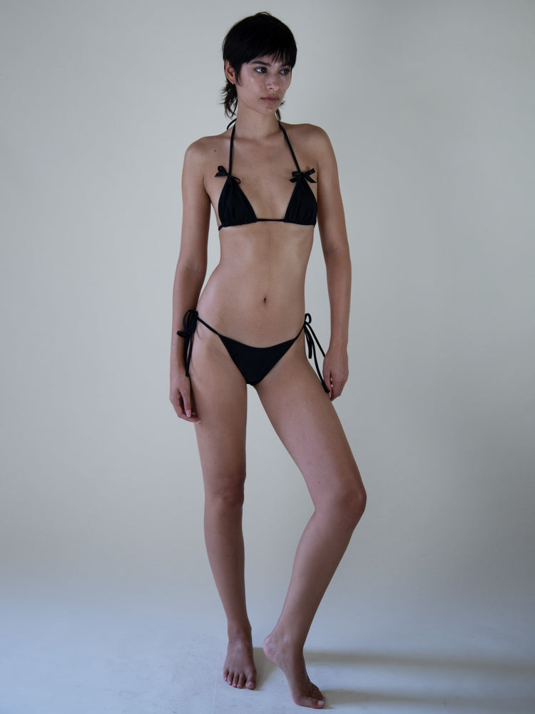 
                  
                    Load image into Gallery viewer, BOW SWIM TOP + RECYCLED
                  
                