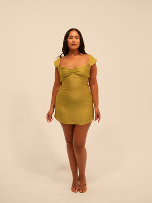 
                  
                    Load image into Gallery viewer, AUDREY DRESS IN SILK
                  
                