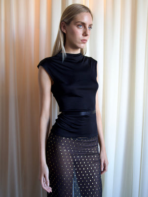 
                  
                    Load image into Gallery viewer, SOLSTICE SKIRT IN BLACK
                  
                