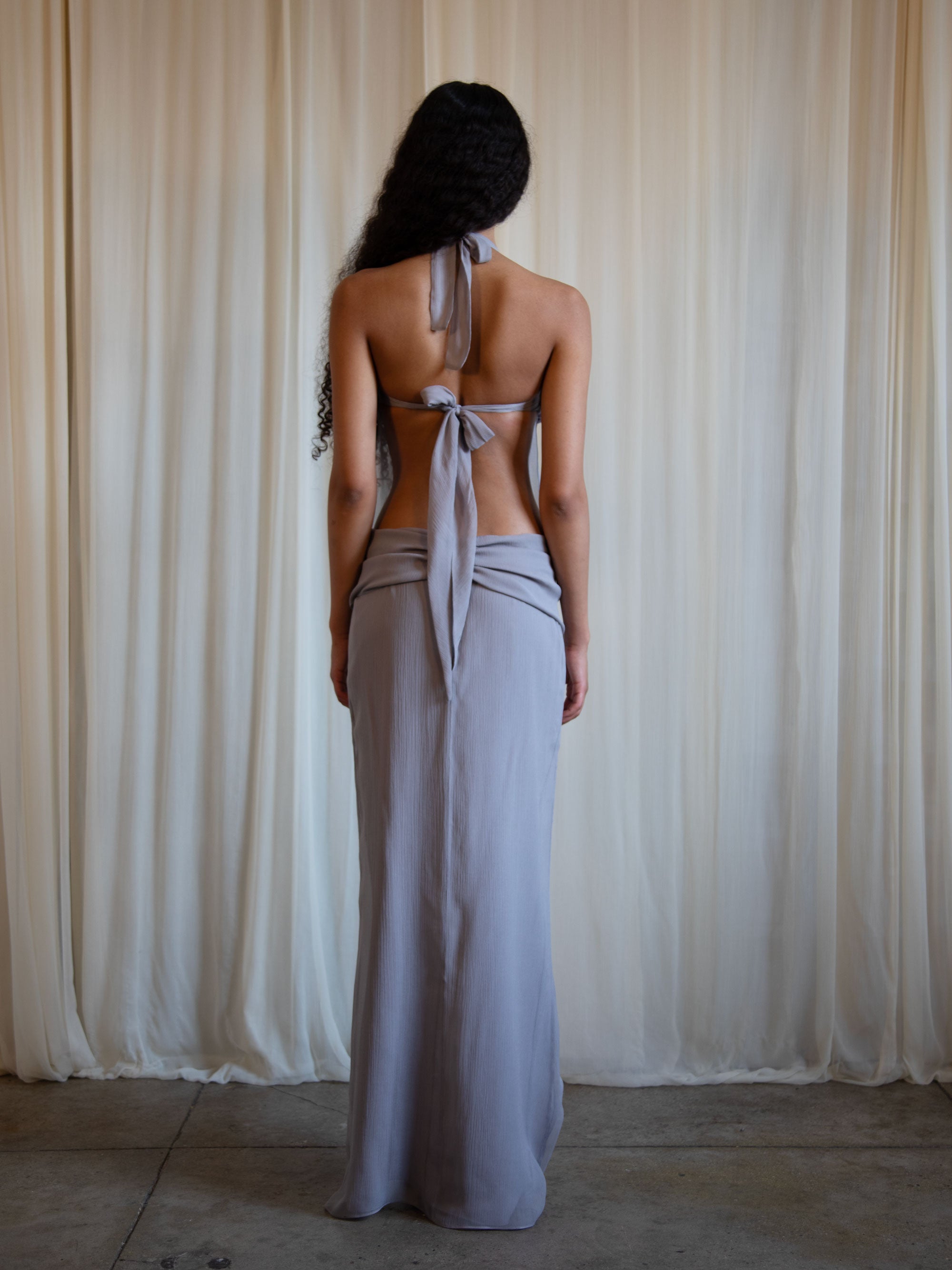 DANDELION SKIRT IN MOONSTONE