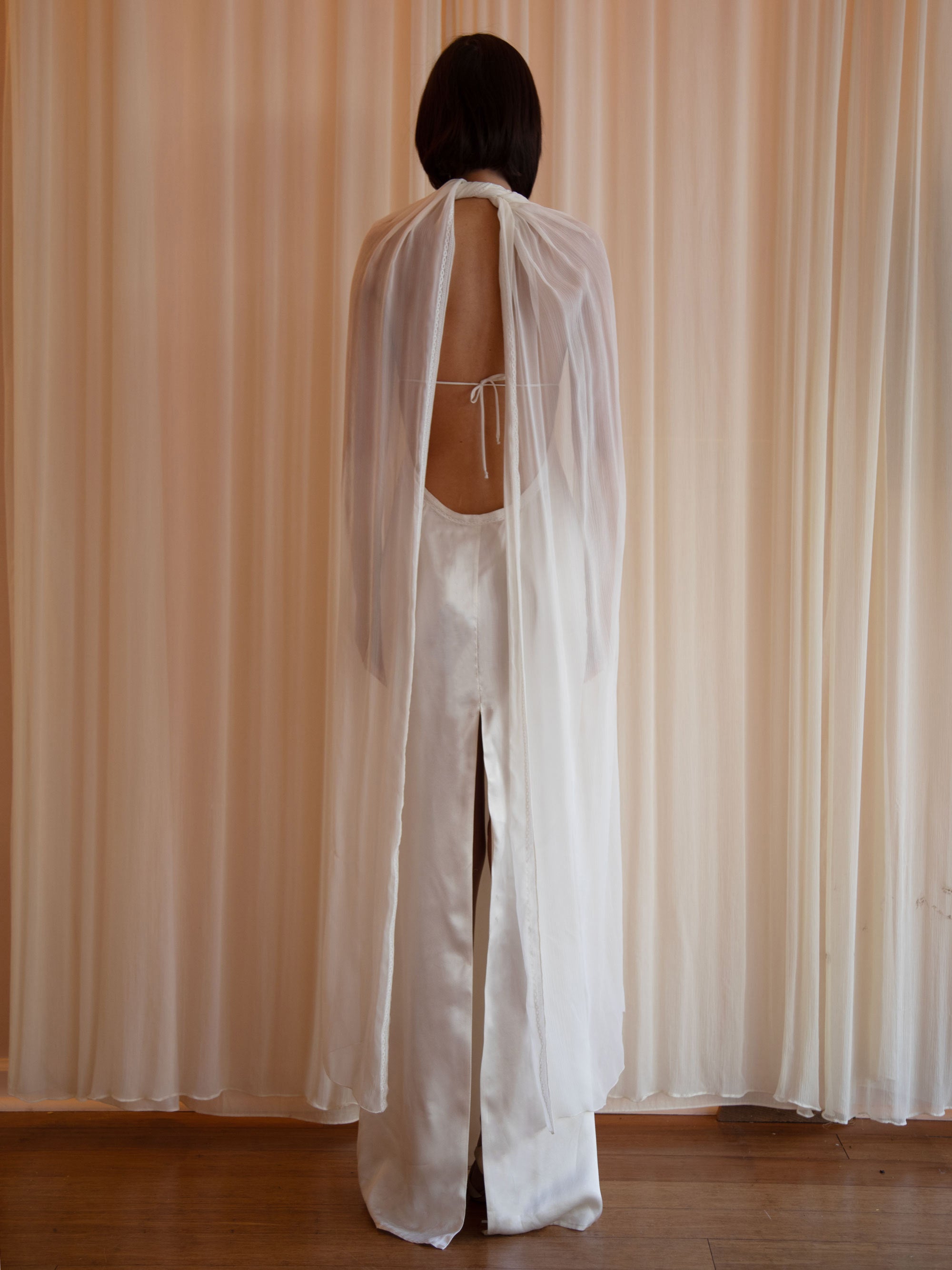 STARGAZER DRESS IN IVORY