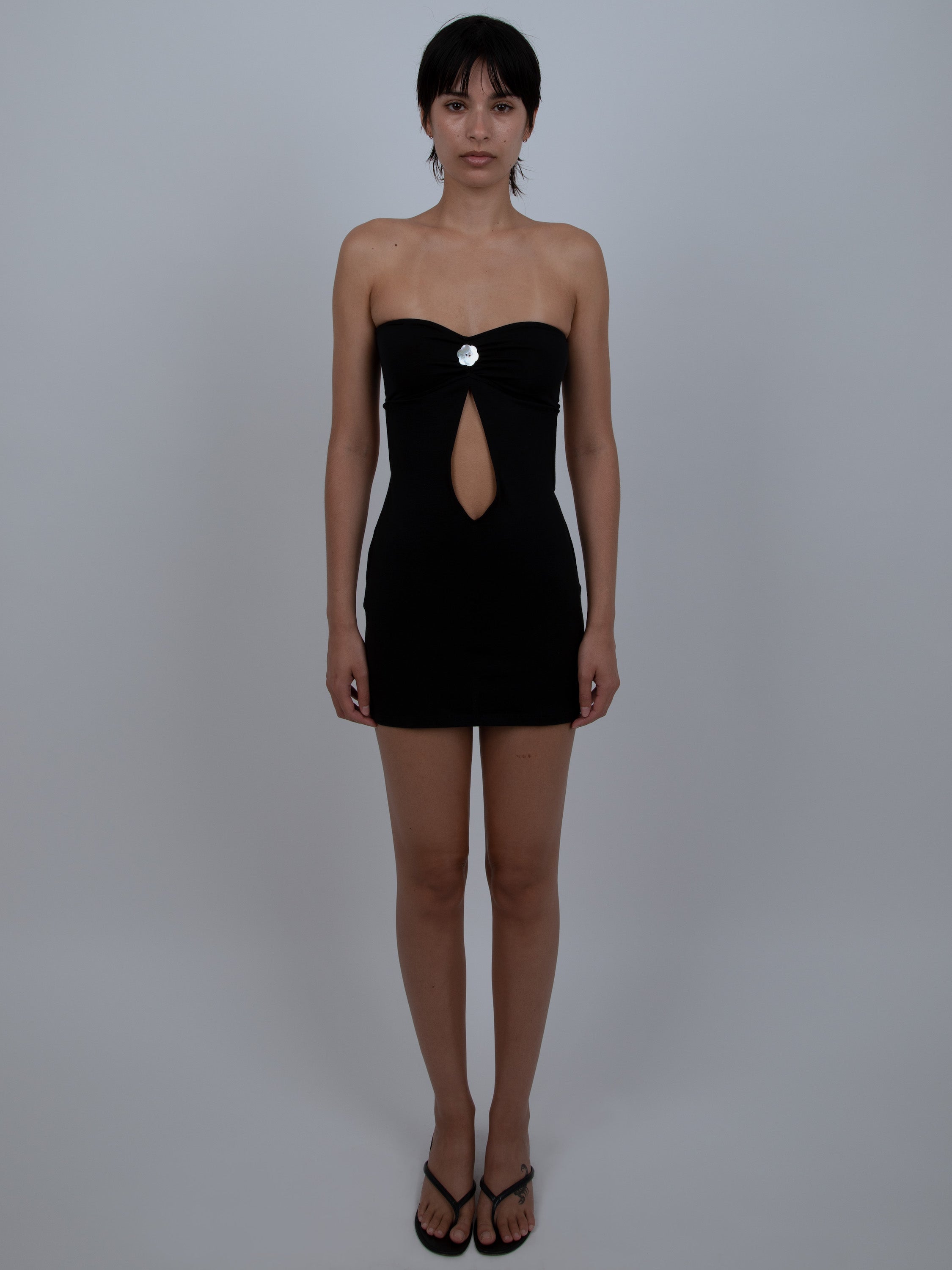 FLOWER DRESS + MERINO