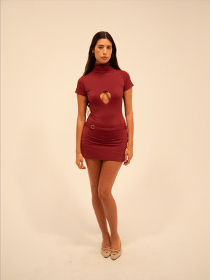 
                  
                    Load image into Gallery viewer, AVA BODYSUIT IN MERLOT
                  
                