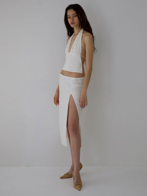 
                  
                    Load image into Gallery viewer, APRIL SKIRT IN IVORY
                  
                