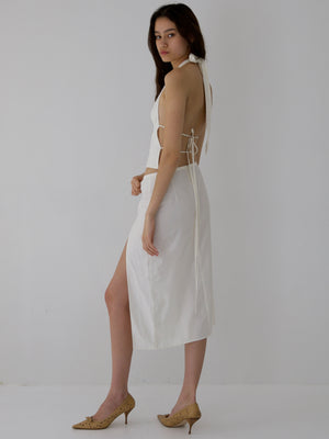 
                  
                    Load image into Gallery viewer, APRIL SKIRT IN IVORY
                  
                