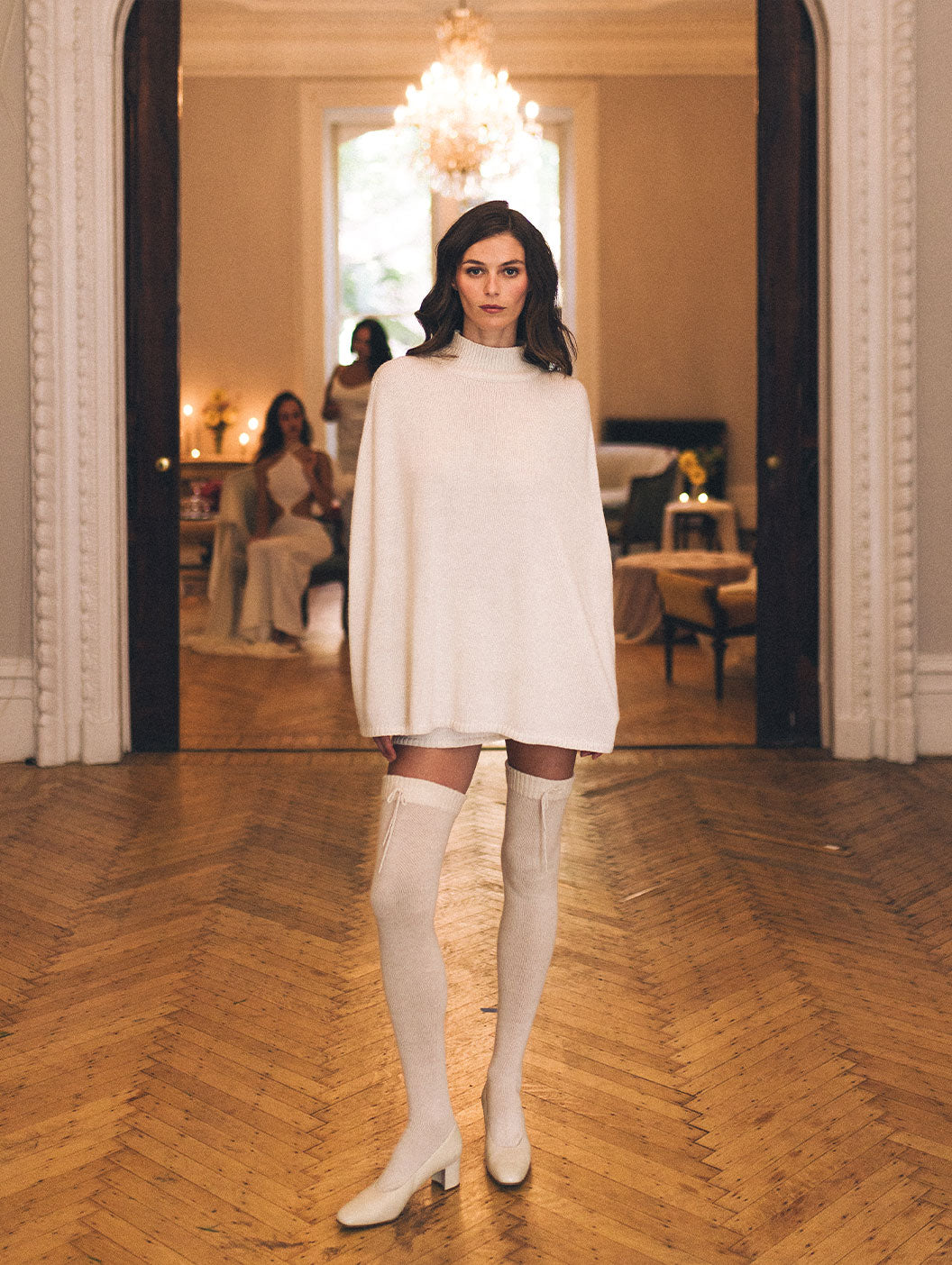 AMBROSIA KNIT PONCHO