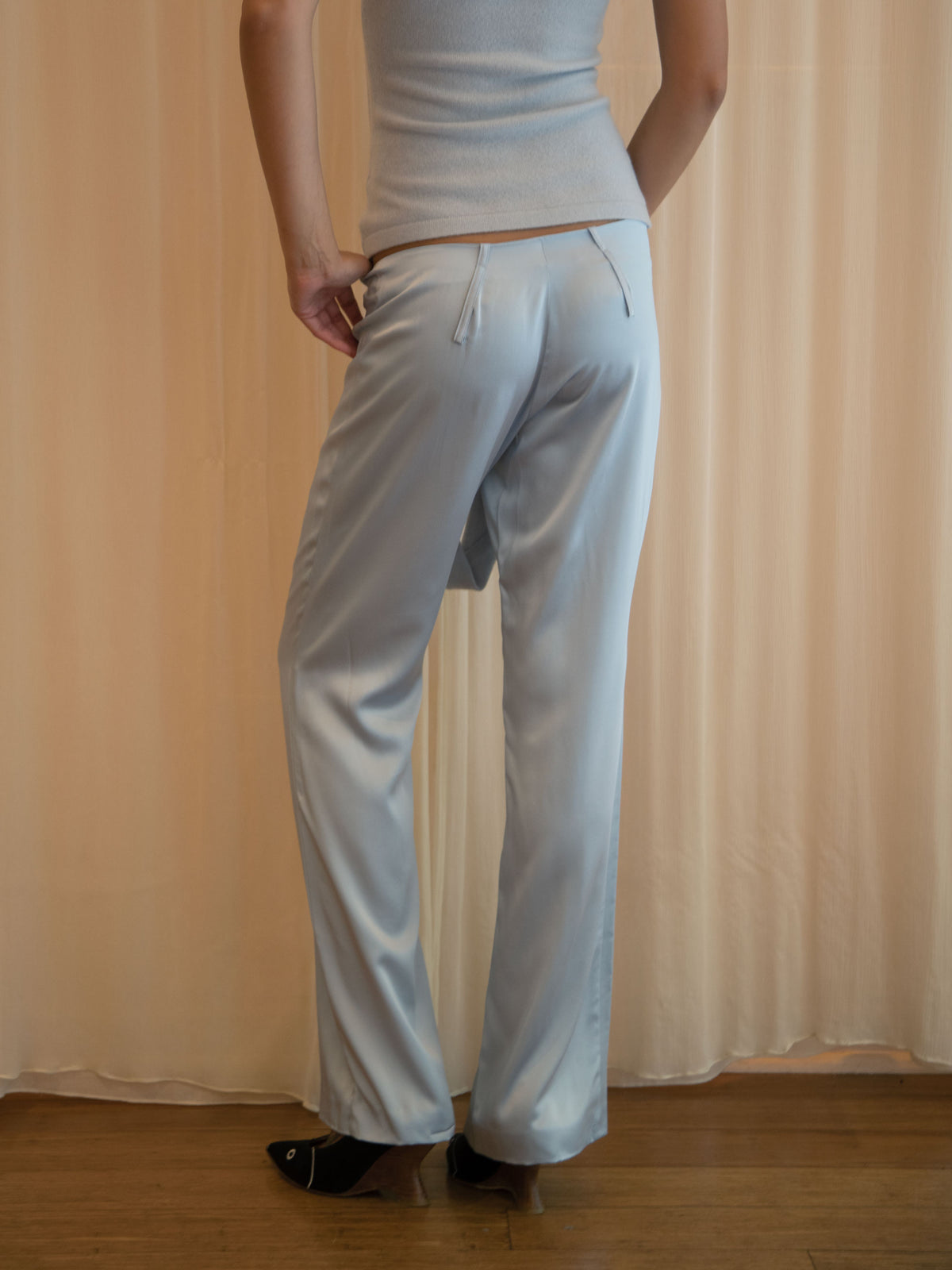 ANASTASIA PANTS IN ICE BLUE
