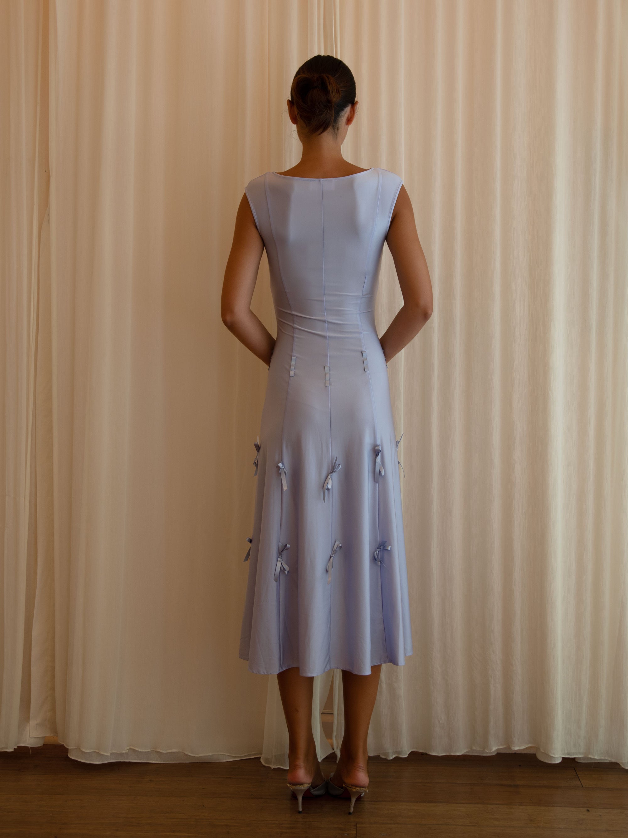HEIRESS DRESS IN STARDUST