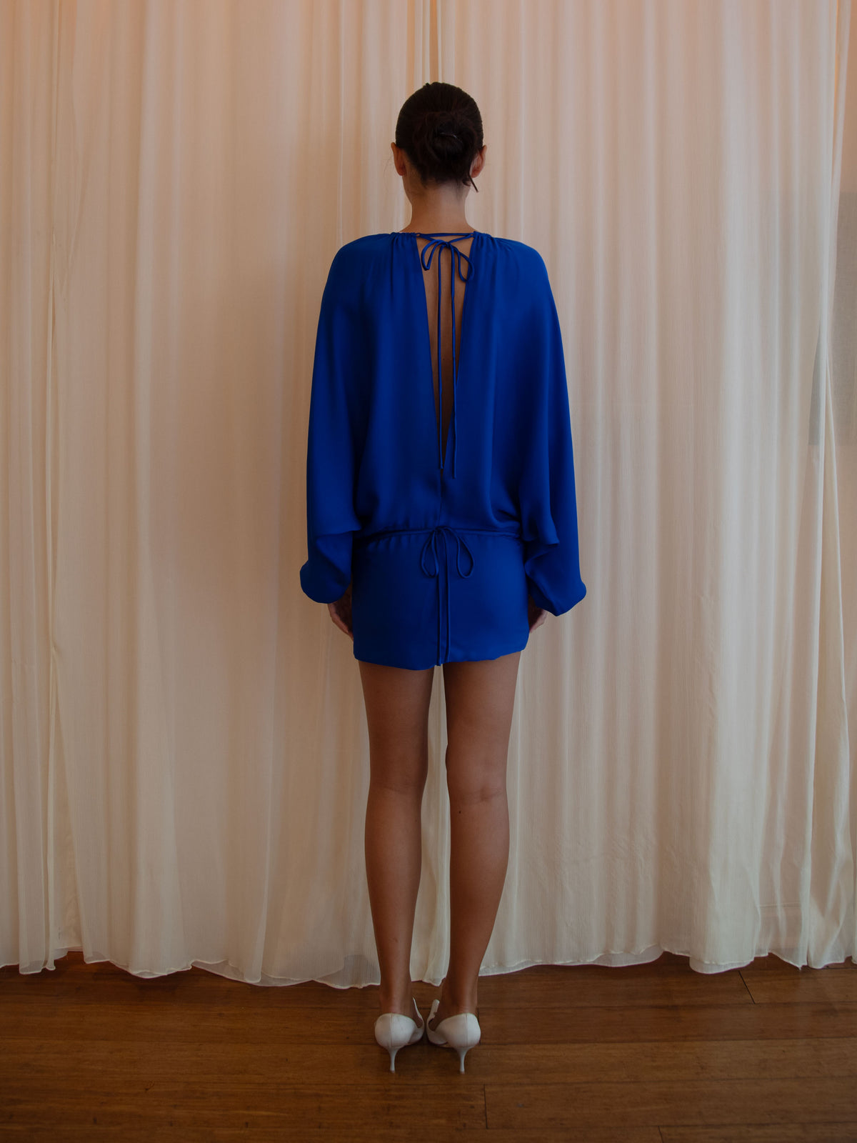 MLINI DRESS IN COBALT