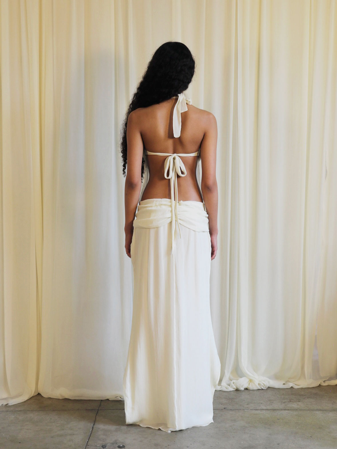 DANDELION SKIRT IN CREAM