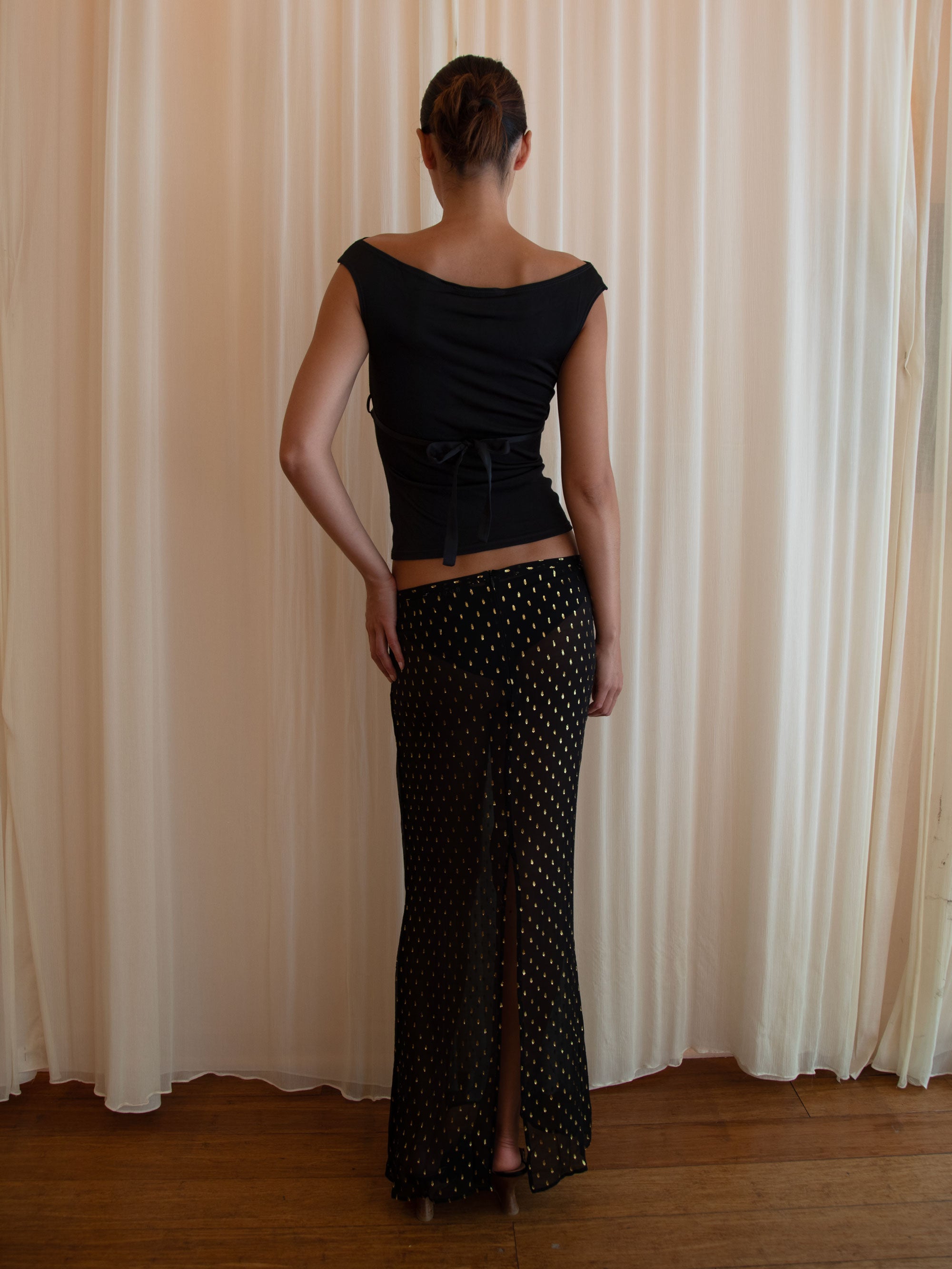 SOLSTICE SKIRT IN BLACK