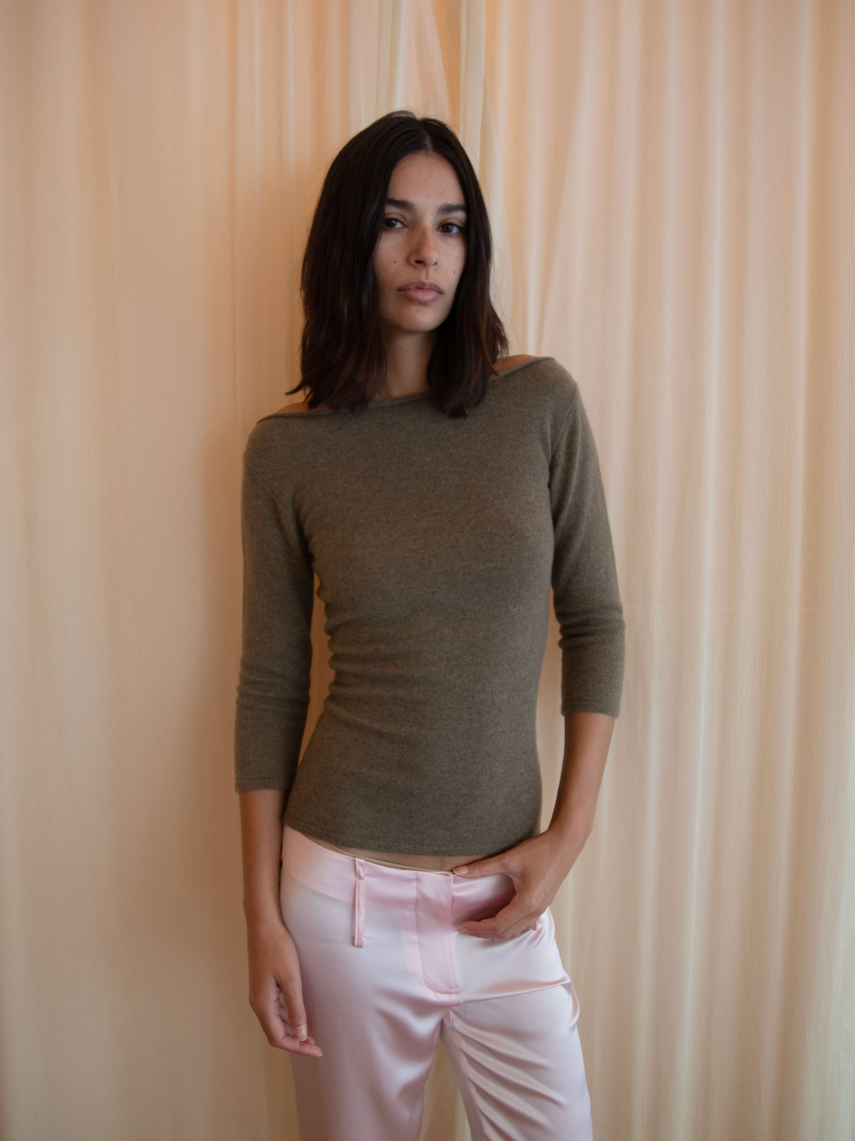 JANE SWEATER IN MOSS