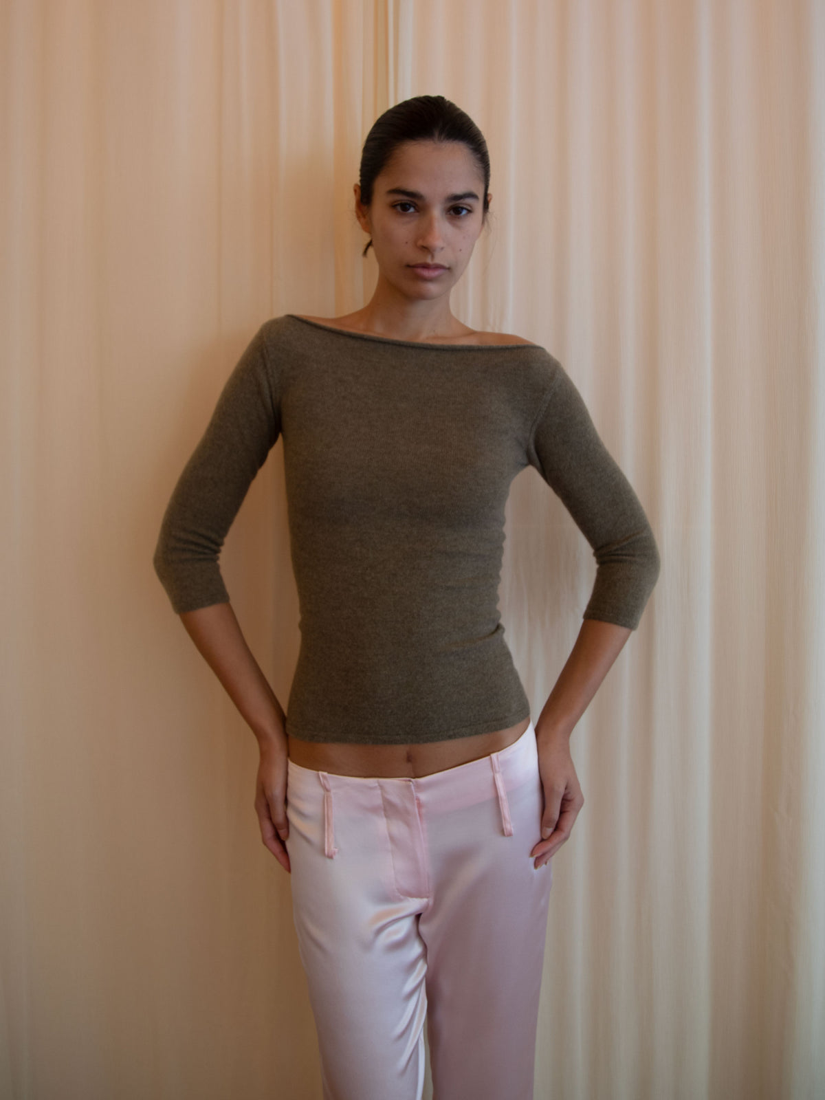 JANE SWEATER IN MOSS