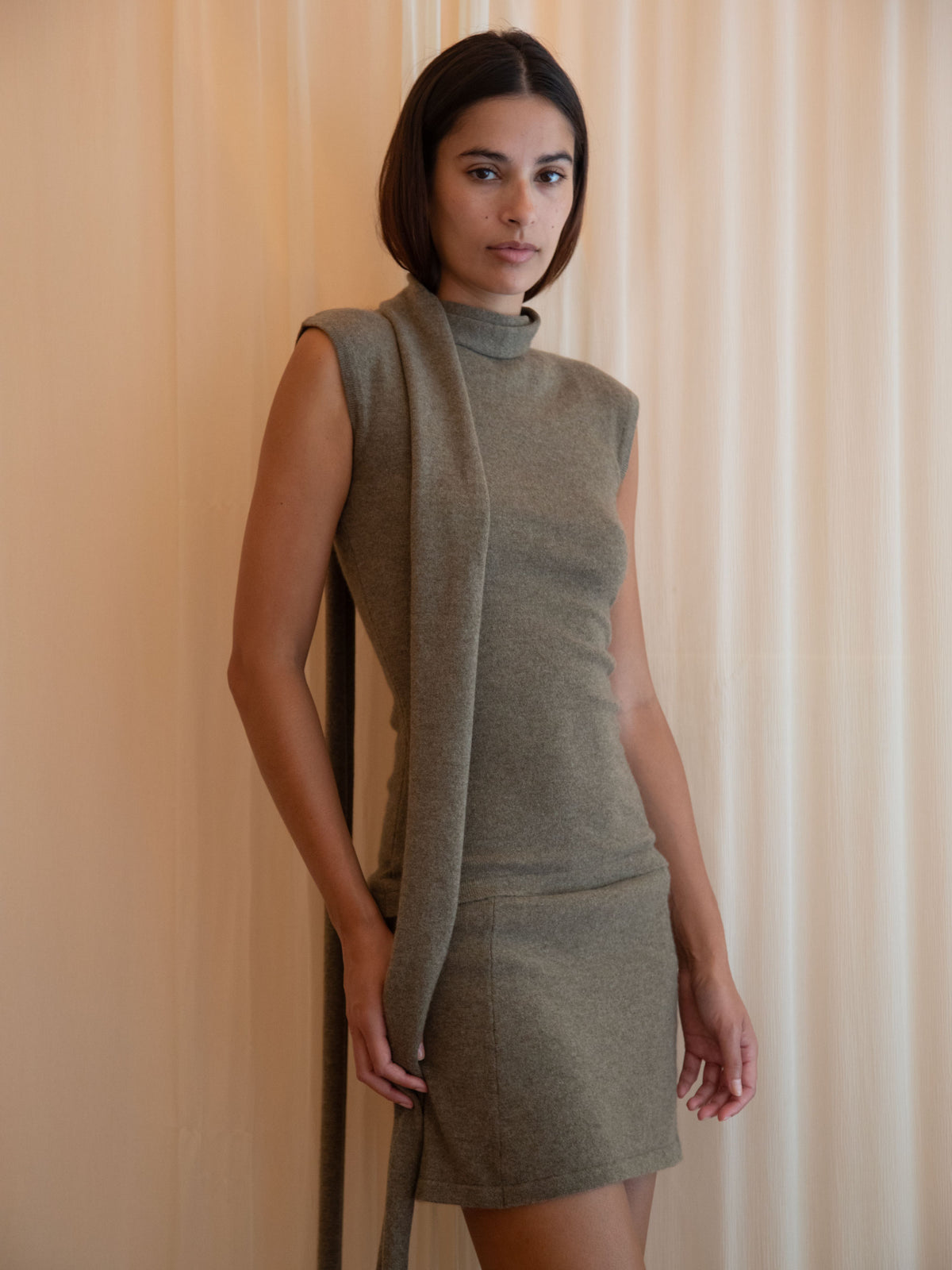 ARDEN SWEATER IN MOSS