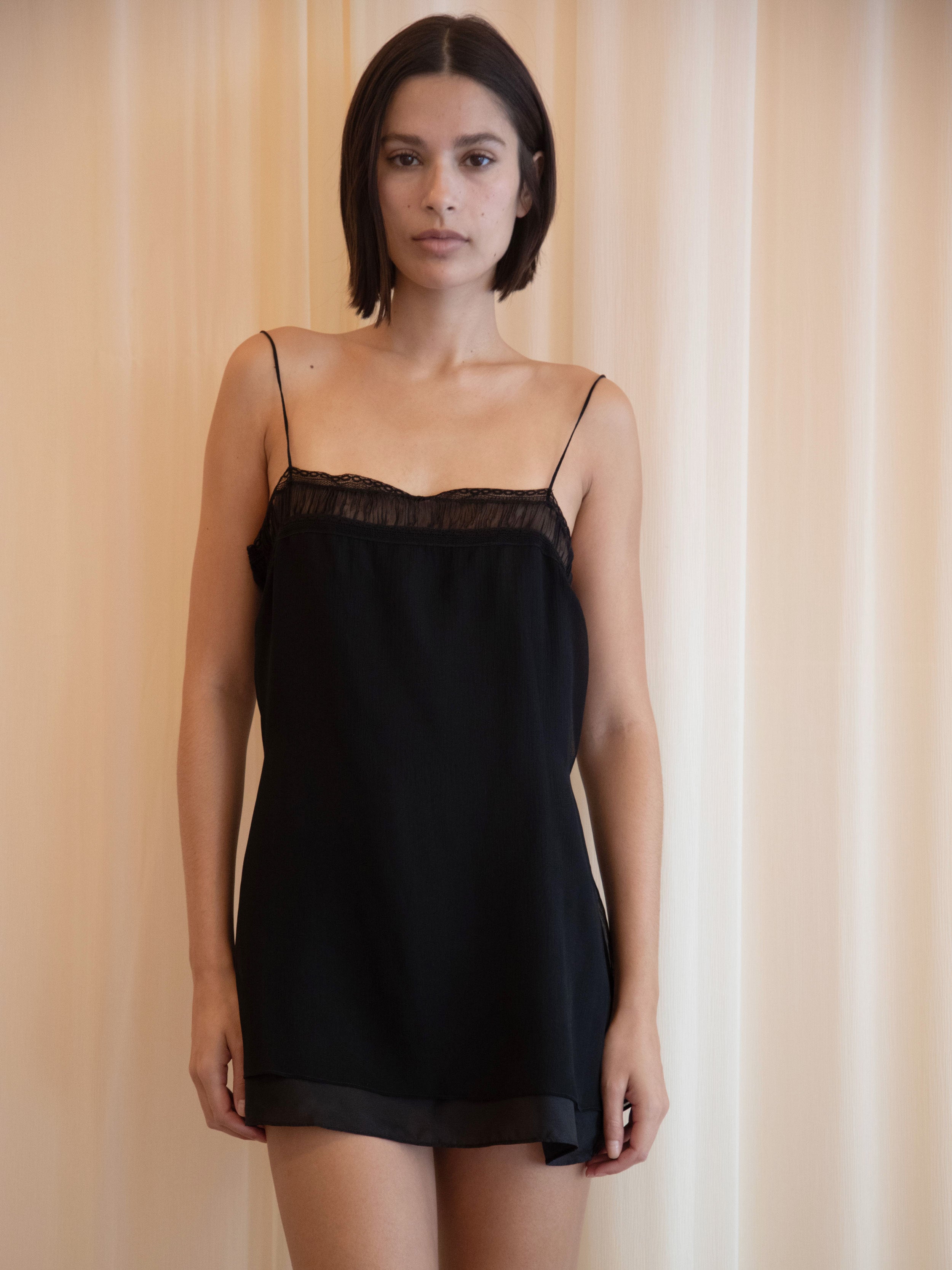 SUNDEW DRESS IN BLACK
