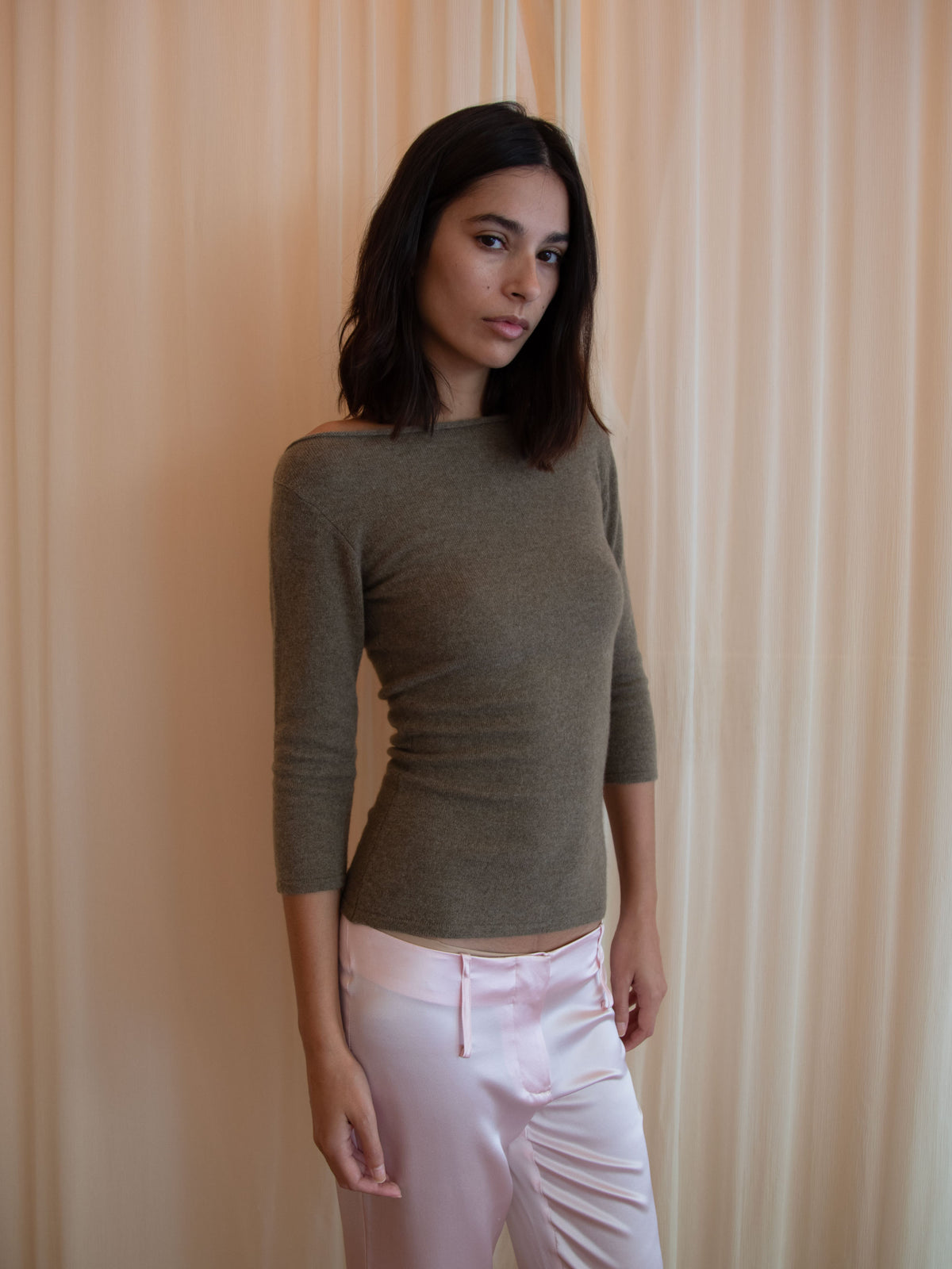 JANE SWEATER IN MOSS