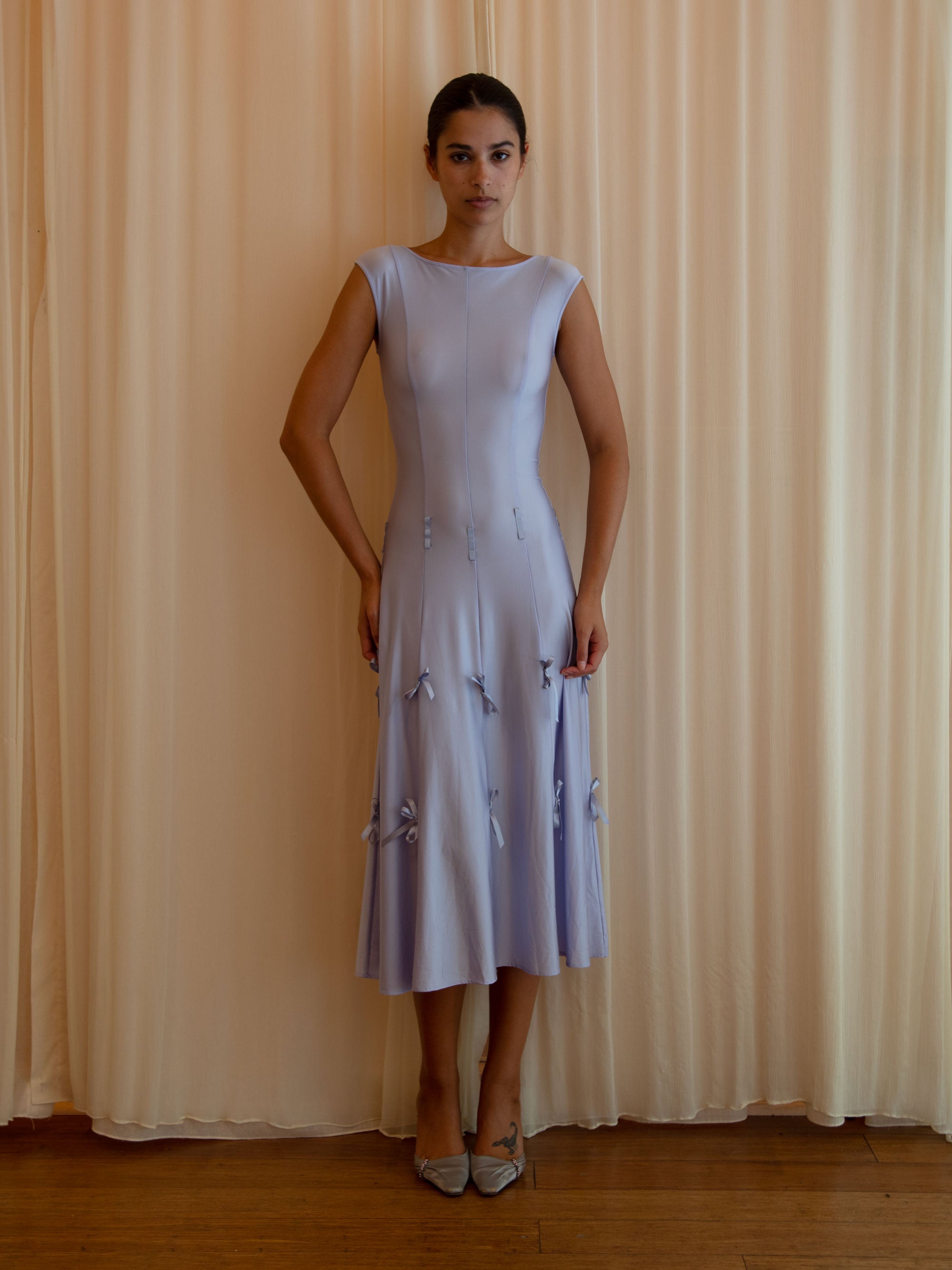 HEIRESS DRESS IN STARDUST