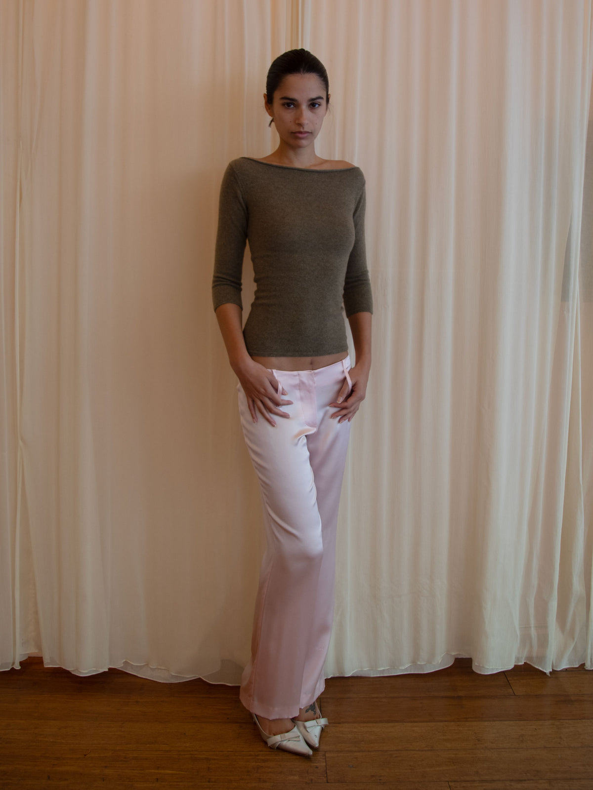 JANE SWEATER IN MOSS