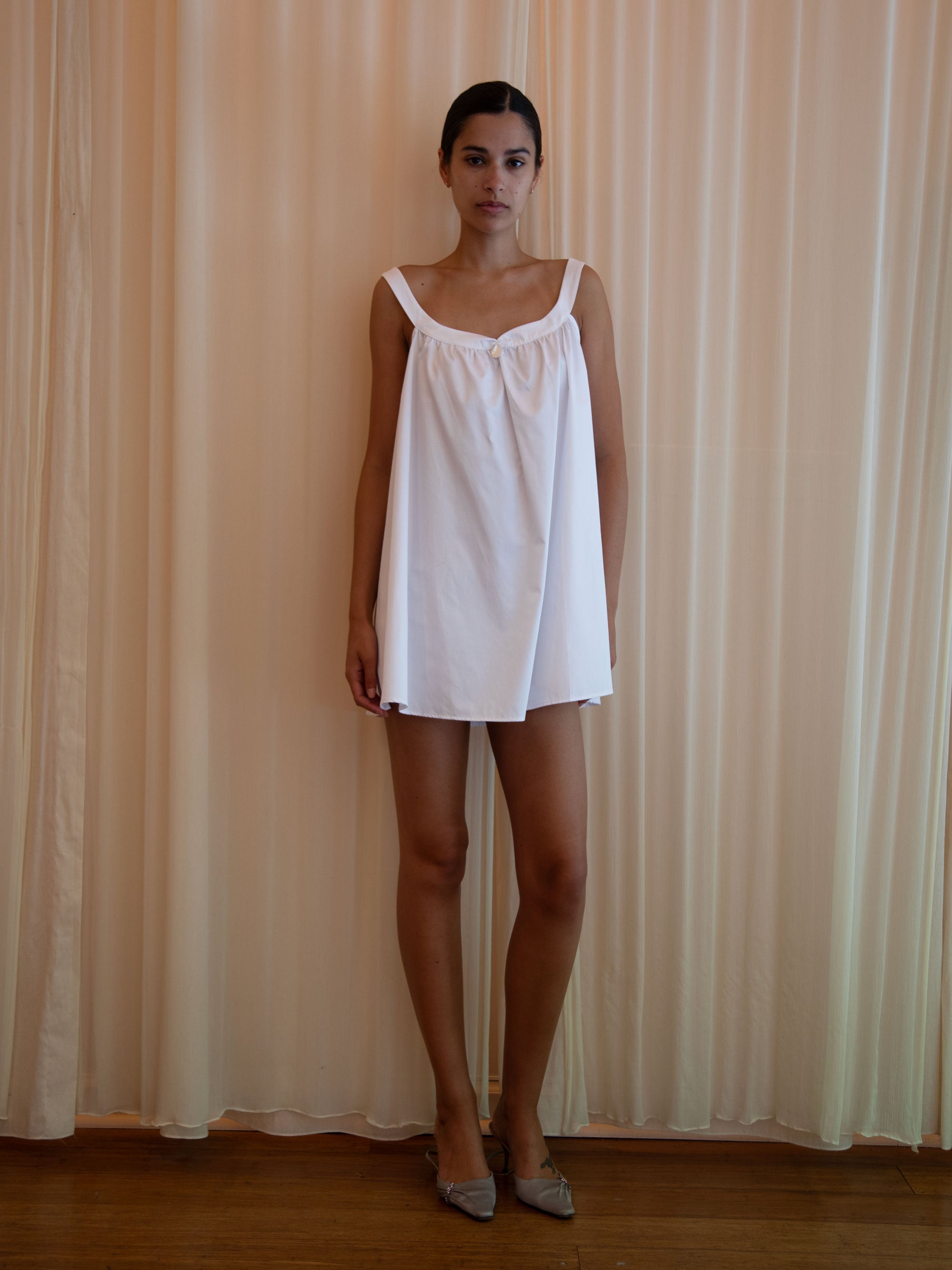 POLLEN DRESS IN IVORY