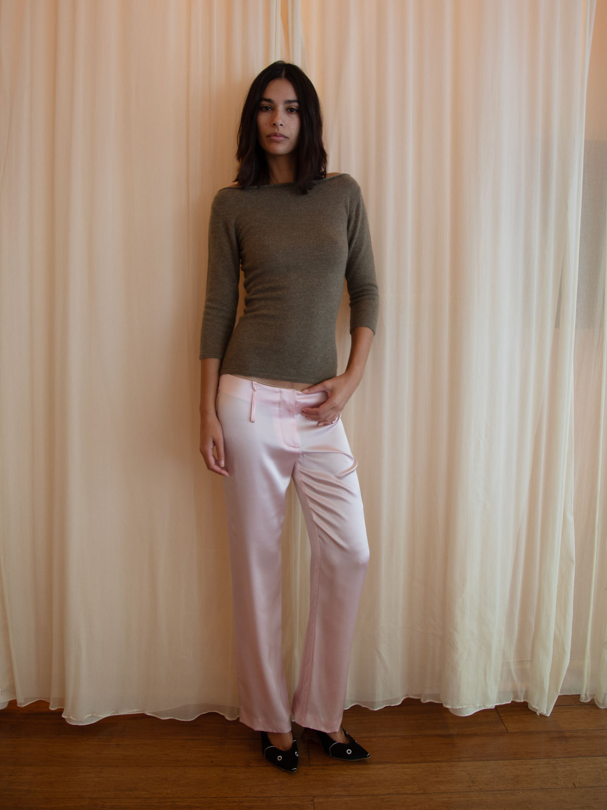JANE SWEATER IN MOSS