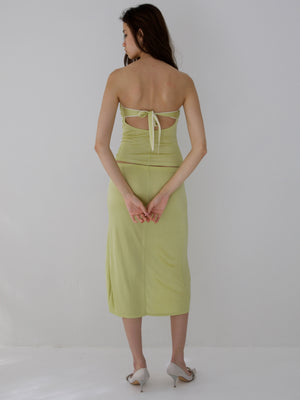 
                  
                    Load image into Gallery viewer, BLOSSOM SKIRT IN MELON (pre-order)
                  
                