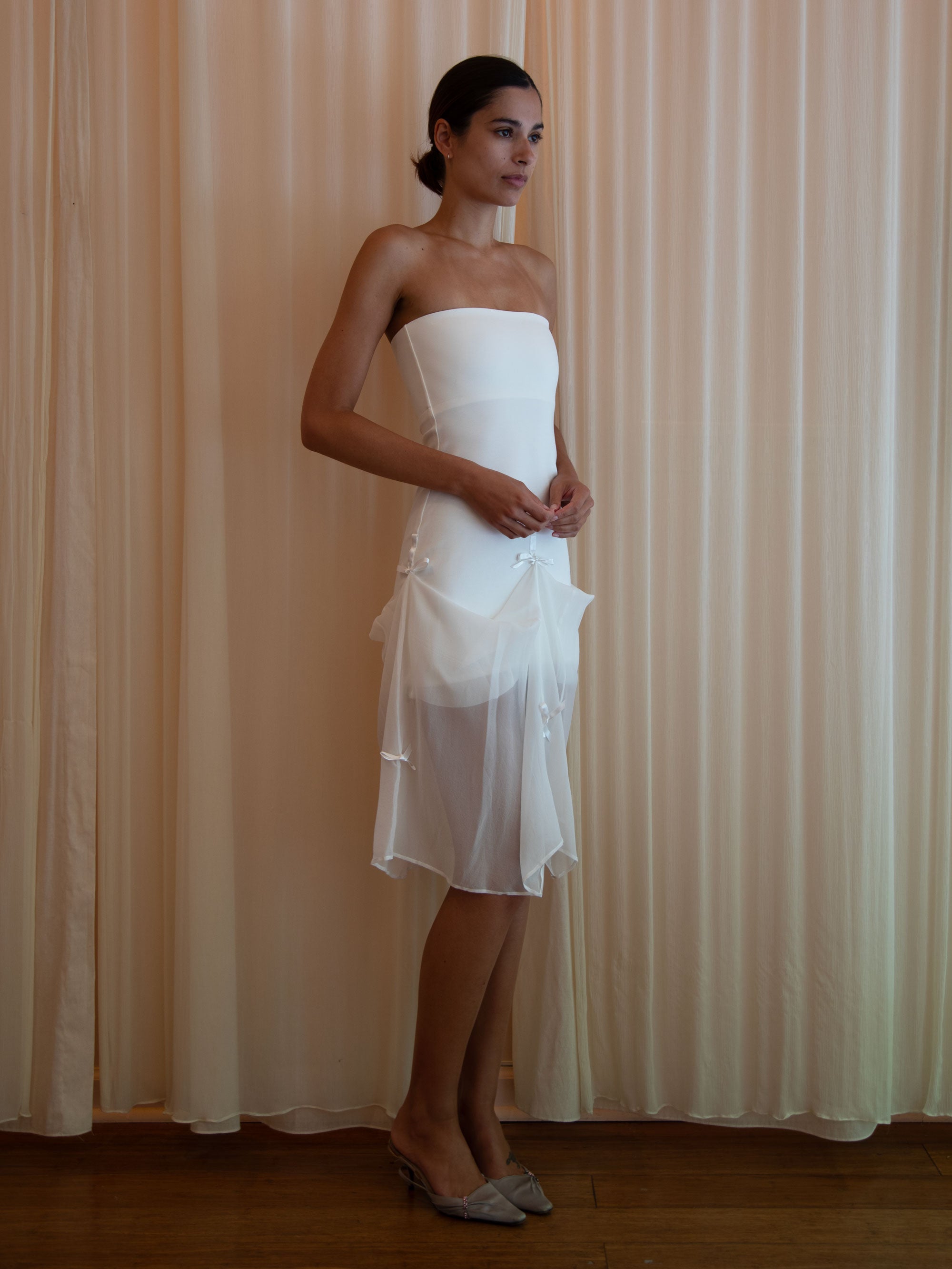 METIS DRESS IVORY + RECYCLED