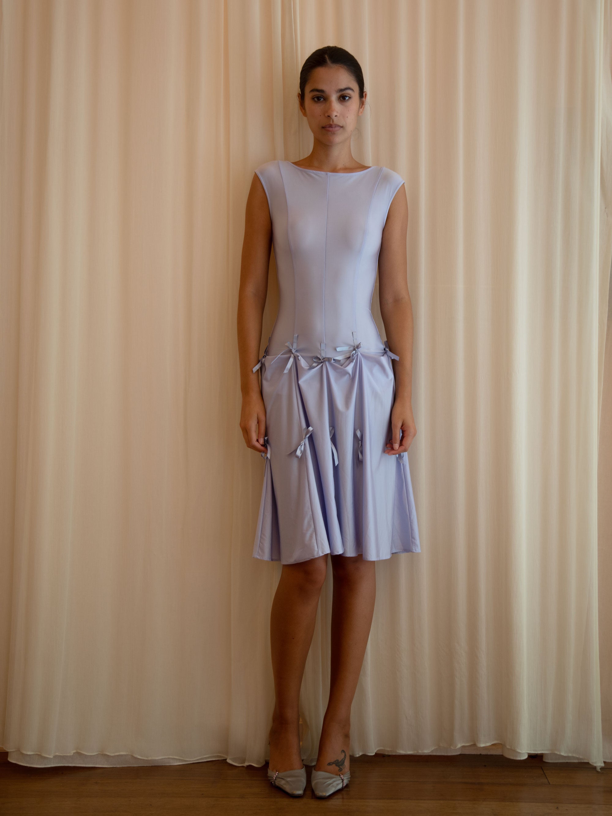 HEIRESS DRESS IN STARDUST