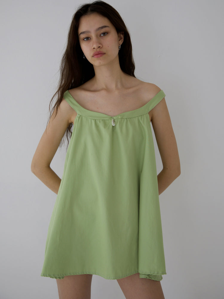 
                  
                    Load image into Gallery viewer, POLLEN DRESS IN PEAR (pre-order)
                  
                