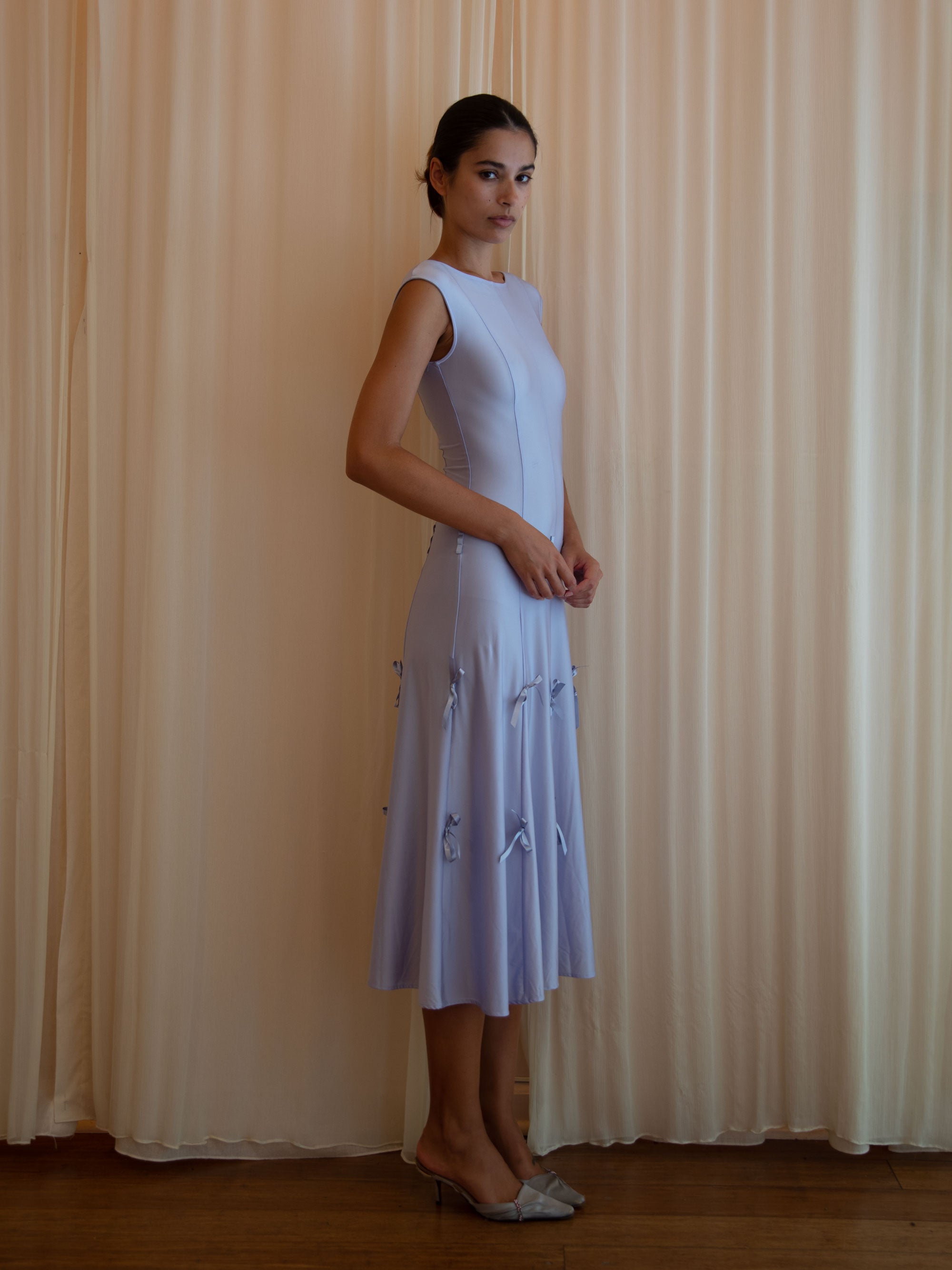 HEIRESS DRESS IN STARDUST