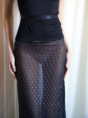 
                  
                    Load image into Gallery viewer, SOLSTICE SKIRT IN BLACK
                  
                