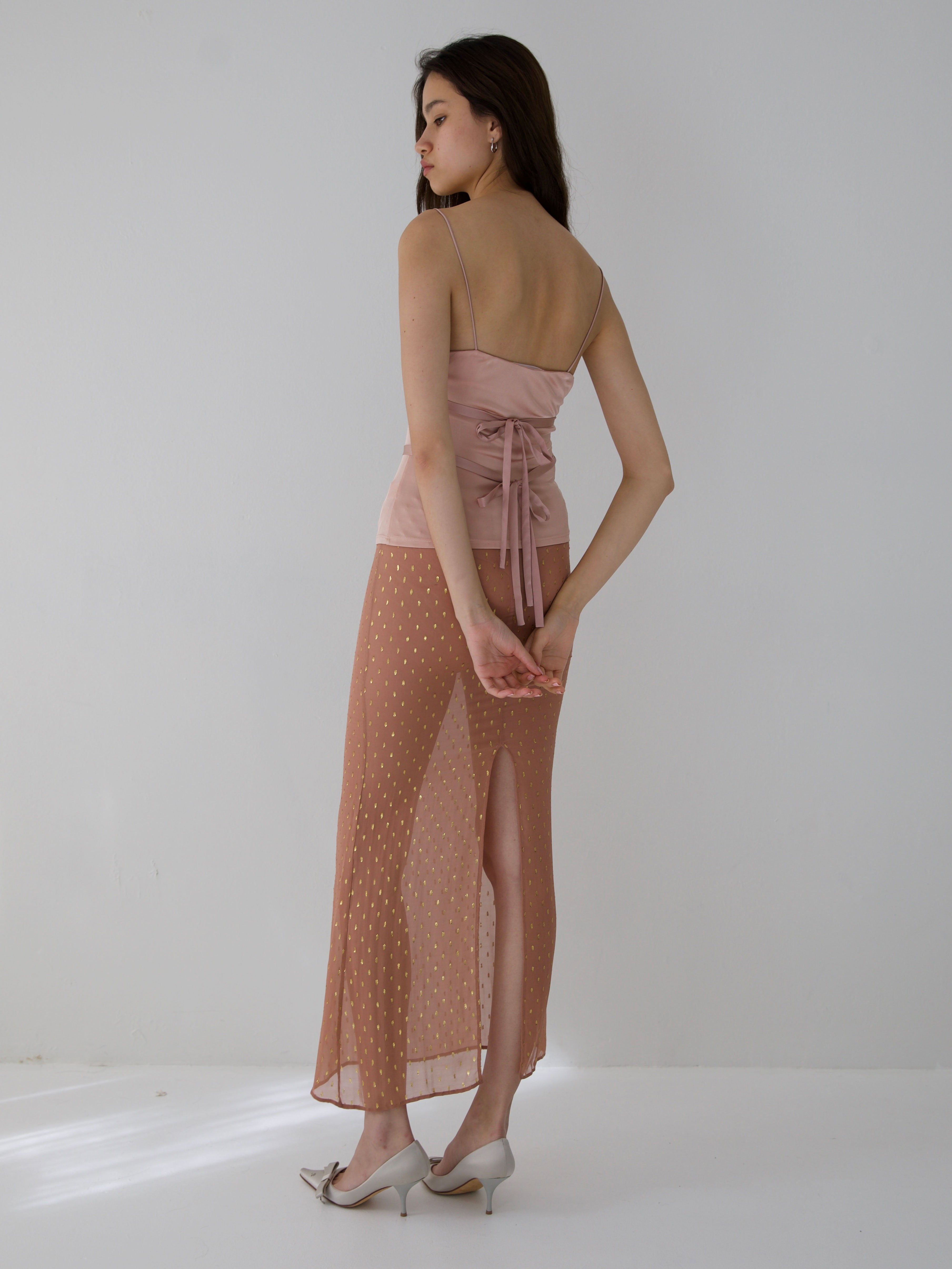 SOLSTICE SKIRT IN MAUVE